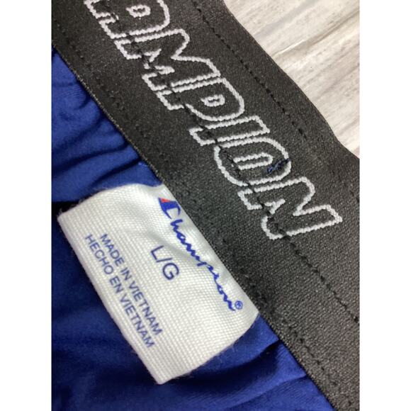Champion Men's Sportswear Wide Leg Sweatpants Deep Royal Blue Size Large - Picture 6 of 7